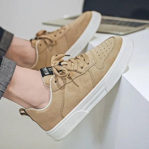 Cheap Shoes Skateboard for Men Fashion Green Low Sneakers Large Size 48 Non-slip Sports Shoes Trainers Men Zapatillas De Skate - Image 4