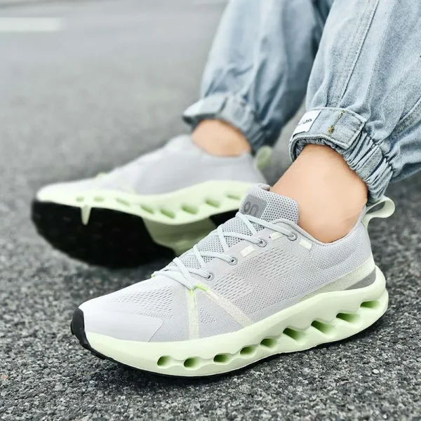 High Quality Fashion Brand Sneakers for Men Breathable Mesh Man Trainers Comfy Cushion Running Shoes Men Platform Sports Shoes - Image 2