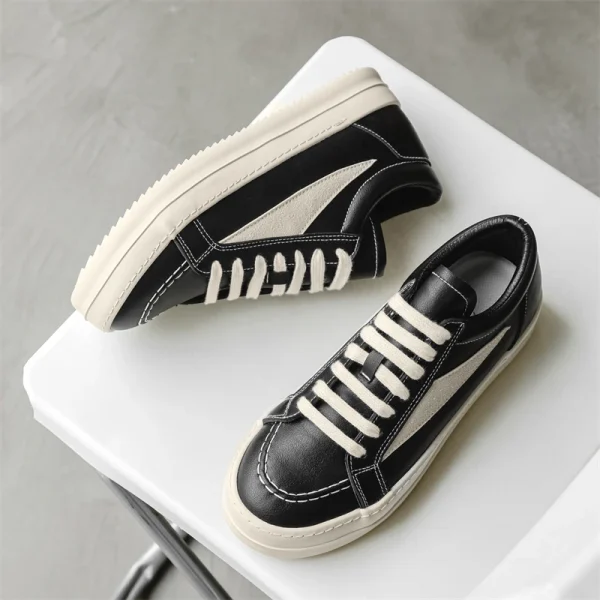 New Arrival Mens Casual Shoes Platform Male Sneakers Stylish Vulcanized Shoes for Man Hot Sale Casual Footwear Skateboard Shoes - Image 4