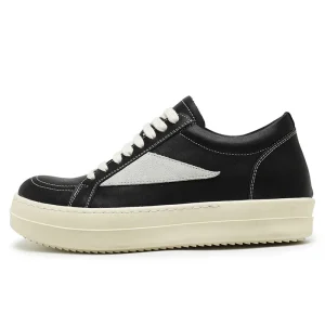 Platform Shoes Men's Shoes Spring and Summer New German Training Shoes Sports Casual Shoes Retro Black and White Fashion Shoes