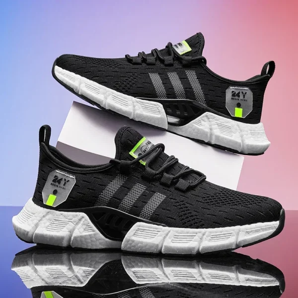 Outdoor Lightweight Soft Man Mens Casual Shoes Running Shoes for Men Sports Anti-skid Walking Wear-Resistant Jogging Sneakers - Image 3