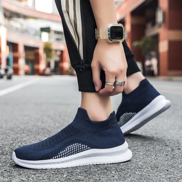 NKLSA Sneakers Men Running Shoes Breathable Outdoor Sports Lightweight Sneakers for Men Comfortable Athletic Training Men Shoes - Image 5