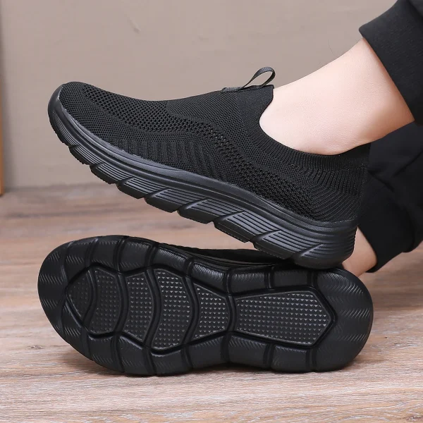Loafer Men Shoes Summer Fashion Light Breathable Walking Sneakers Men Casual Shoes Zapatillas Hombre Black Footwear Size 39-46 - Image 3