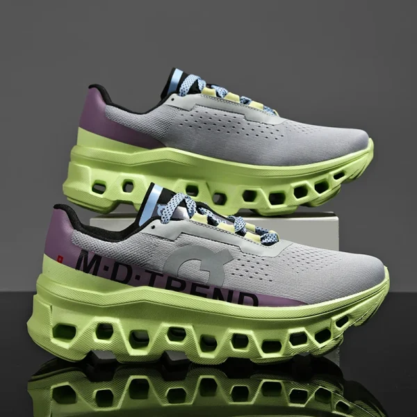 Mens flick Running Shoes Comprehensive Training Men's sneakers Comfy Breathable lining hollow out Design shoe soles Tennis shoes - Image 5