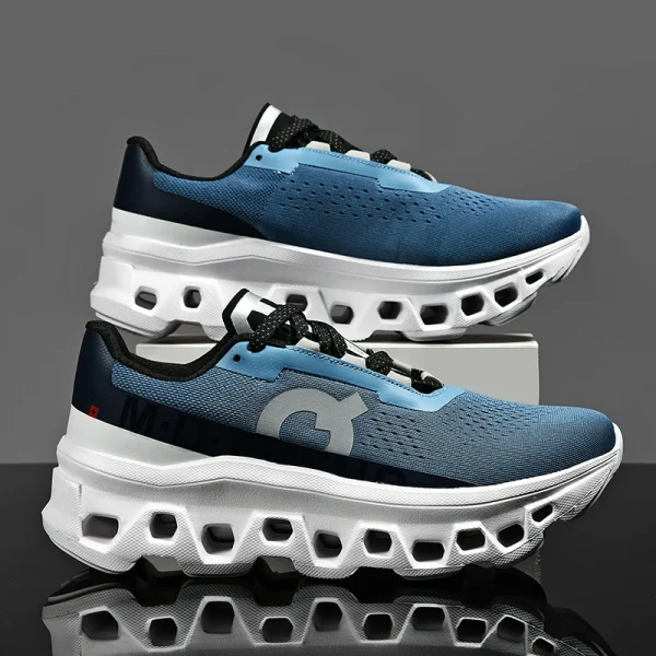 Mens flick Running Shoes Comprehensive Training Men's sneakers Comfy Breathable lining hollow out Design shoe soles Tennis shoes - Image 3