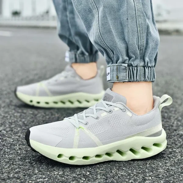 High Quality Fashion Brand Sneakers for Men Breathable Mesh Man Trainers Comfy Cushion Running Shoes Men Platform Sports Shoes - Image 3