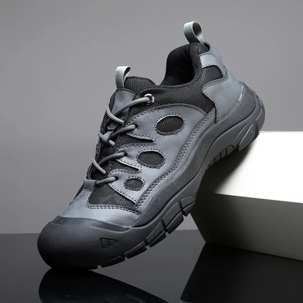 Wear Resistant Running Shoes Soft Sole Male Casual Shoes Anti Slip Men's Treking Footwear Leisure Walk Sneakers Outdoor Trainers - Image 2