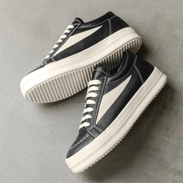 New Arrival Mens Casual Shoes Platform Male Sneakers Stylish Vulcanized Shoes for Man Hot Sale Casual Footwear Skateboard Shoes - Image 5