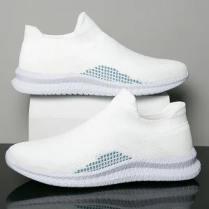 NKLSA Sneakers Men Running Shoes Breathable Outdoor Sports Lightweight Sneakers for Men Comfortable Athletic Training Men Shoes
