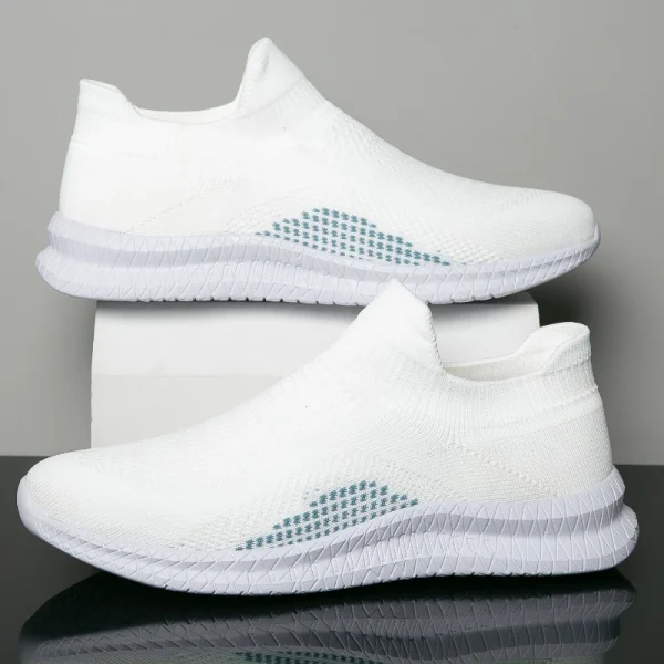 NKLSA Sneakers Men Running Shoes Breathable Outdoor Sports Lightweight Sneakers for Men Comfortable Athletic Training Men Shoes