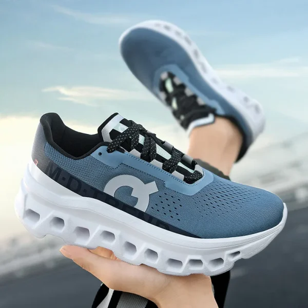 Mens flick Running Shoes Comprehensive Training Men's sneakers Comfy Breathable lining hollow out Design shoe soles Tennis shoes - Image 2
