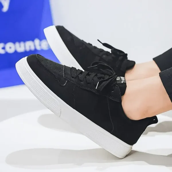 Cheap Shoes Skateboard for Men Fashion Green Low Sneakers Large Size 48 Non-slip Sports Shoes Trainers Men Zapatillas De Skate - Image 6