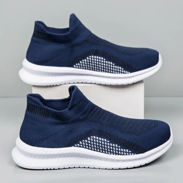 NKLSA Sneakers Men Running Shoes Breathable Outdoor Sports Lightweight Sneakers for Men Comfortable Athletic Training Men Shoes - Image 4