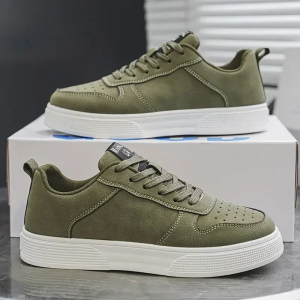 Cheap Shoes Skateboard for Men Fashion Green Low Sneakers Large Size 48 Non-slip Sports Shoes Trainers Men Zapatillas De Skate