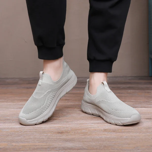 Loafer Men Shoes Summer Fashion Light Breathable Walking Sneakers Men Casual Shoes Zapatillas Hombre Black Footwear Size 39-46 - Image 6