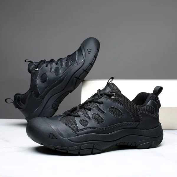 Wear Resistant Running Shoes Soft Sole Male Casual Shoes Anti Slip Men's Treking Footwear Leisure Walk Sneakers Outdoor Trainers - Image 3