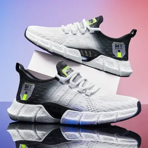 Outdoor Lightweight Soft Man Mens Casual Shoes Running Shoes for Men Sports Anti-skid Walking Wear-Resistant Jogging Sneakers