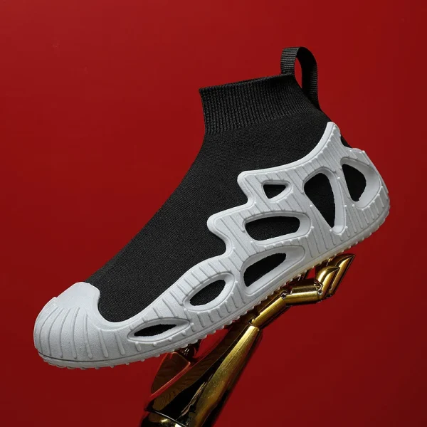 Summer Men Women Casual Sneakers Mid-Top Running Sport Shoes Slip-On Breathable Tennis Shoes Trainers Walking Jogging Sneaker 47