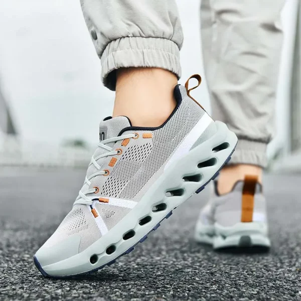 High Quality Fashion Brand Sneakers for Men Breathable Mesh Man Trainers Comfy Cushion Running Shoes Men Platform Sports Shoes - Image 6