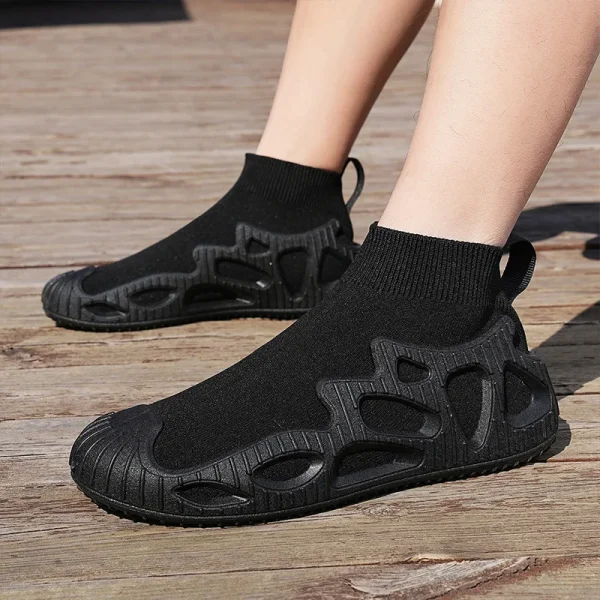 Summer Men Women Casual Sneakers Mid-Top Running Sport Shoes Slip-On Breathable Tennis Shoes Trainers Walking Jogging Sneaker 47 - Image 4