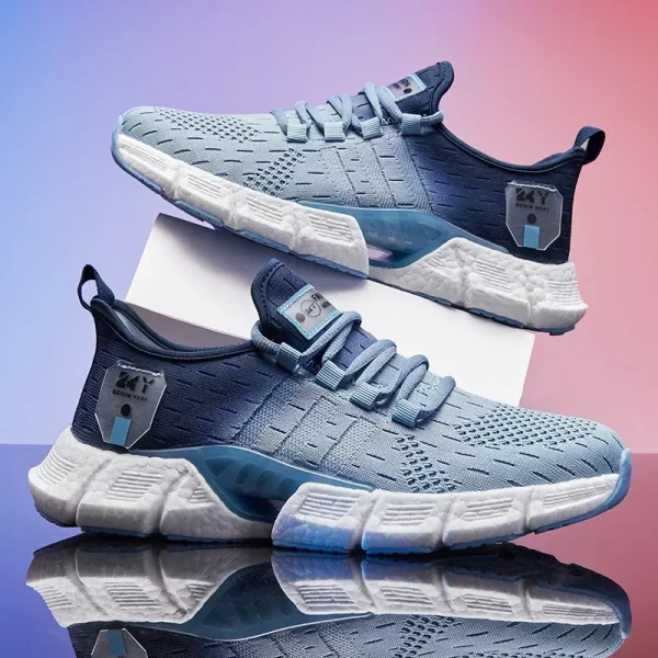Outdoor Lightweight Soft Man Mens Casual Shoes Running Shoes for Men Sports Anti-skid Walking Wear-Resistant Jogging Sneakers - Image 2